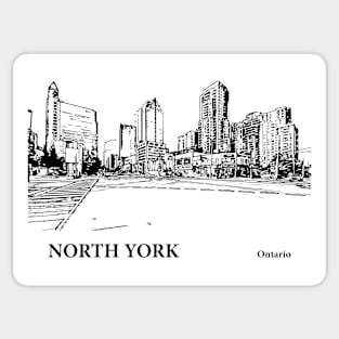 North York - Ontario Sticker